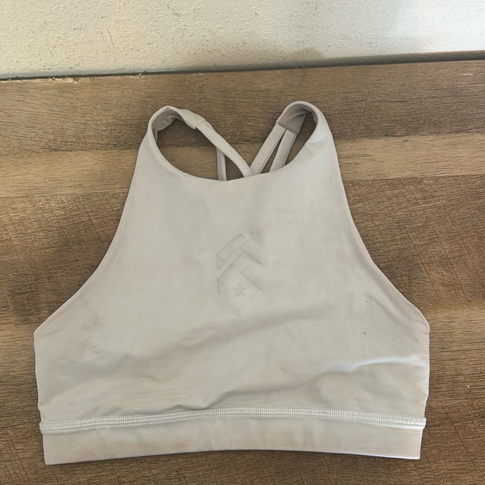 Lululemon Athletica Sports Bra in Light Gray